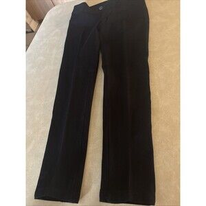 Seven 7 Skinny Pants  Womens Solid Black High Rise Zip Fly Size 27 Stretchy